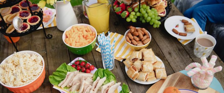 What Kids REALLY Eat at Parties – 12 Years of Behind-the-Scenes Wisdom food spread at a party