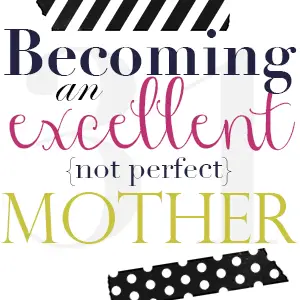 A Good Mum is Not a Perfect Mum. A Good Mum is Not a Perfect Mum.